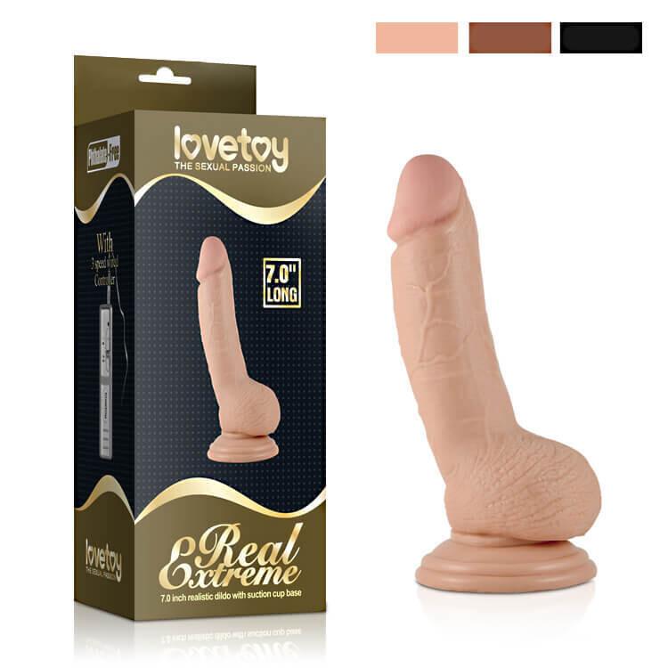 Lovetoy 7" Real Extreme Dildo