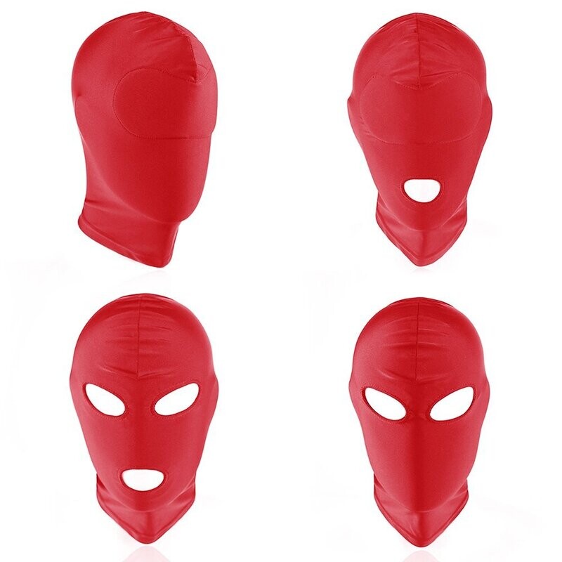 Fetish Slave BDSM Red Headgear