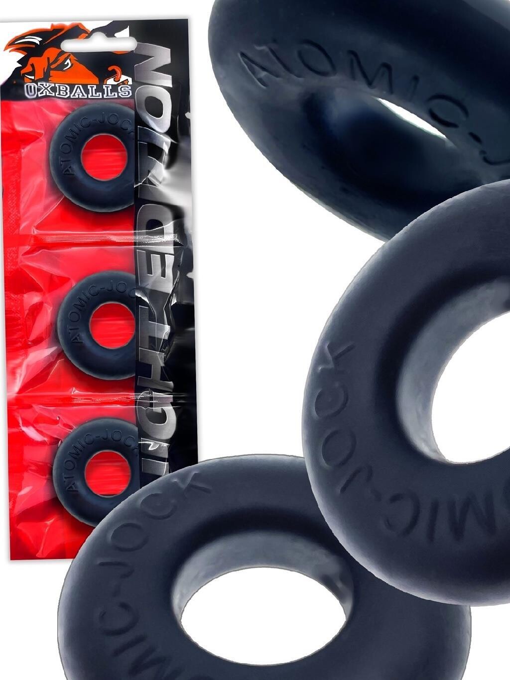 Oxballs Night Ringer Cock Ring 3-Pack