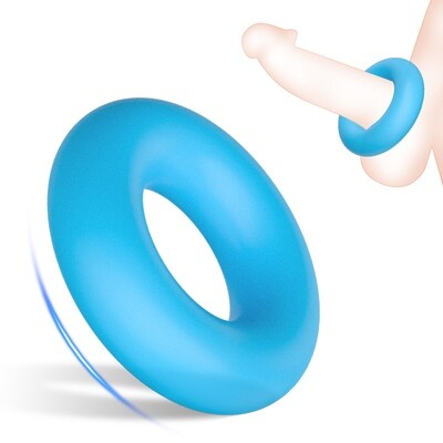 ​Blue Bliss Silicone Cock Ring