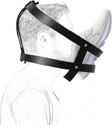 Fetish Play Shoe Head Harness