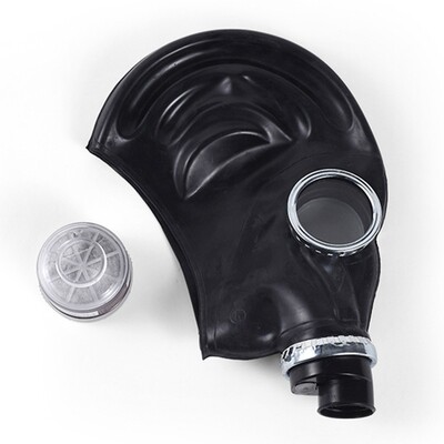 Gas Mask Including Filter - BDSM Fetish Gear