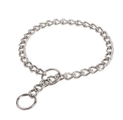 BDSM Obedience Choke Chain Collar