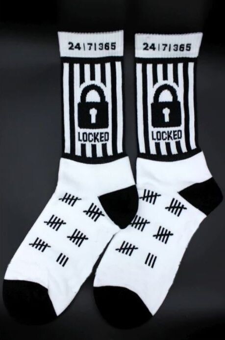 Chastity Locked Socks