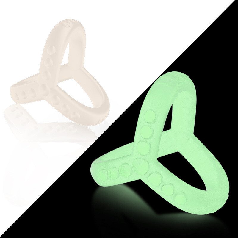 Cyclone Glow In The Dark Cock Ring