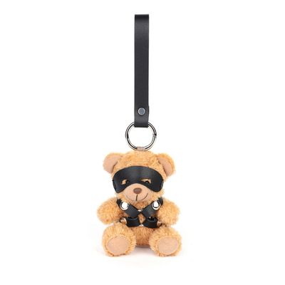 Kinky Fetish Bondage Harness Bear Keychain