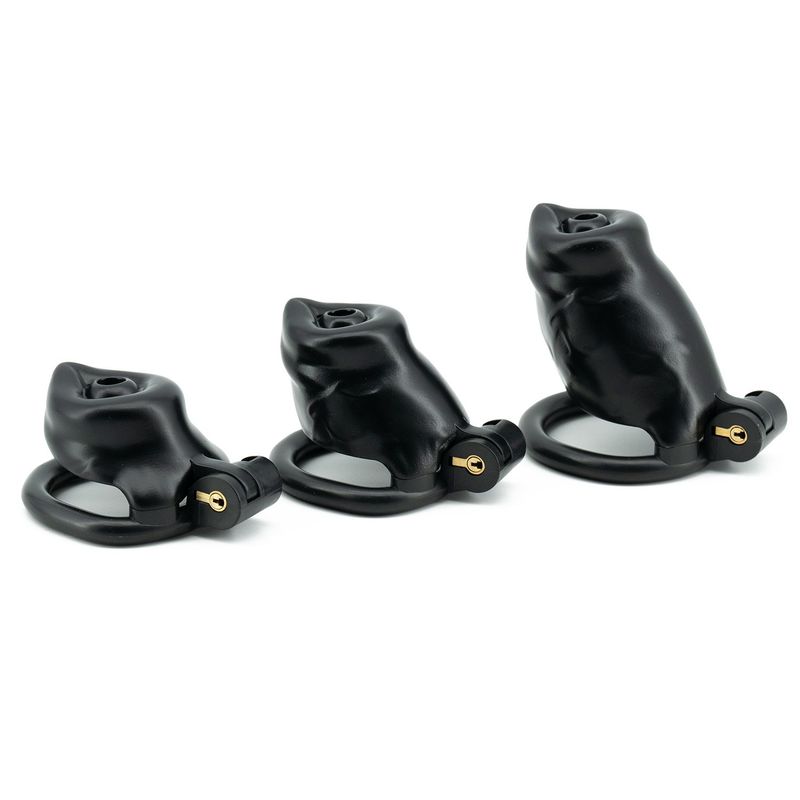 Bulldog Puppy Chastity Cage