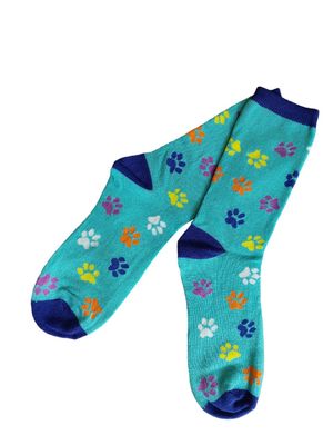 Cute Puppy Paw Print Socks