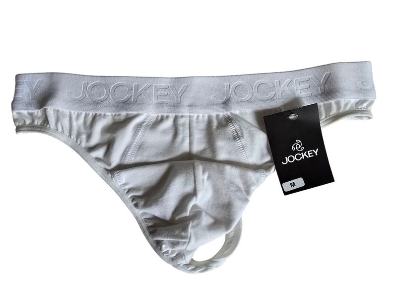 Jockey Men&#39;s G-string - White
