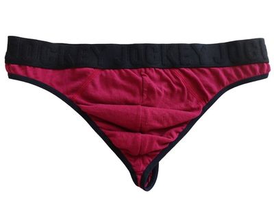 Jockey Men&#39;s G-string - Wine Red