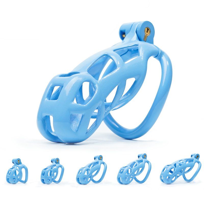 Blue Cobra Chastity Cage