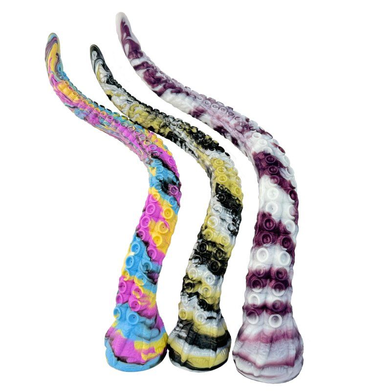 Octopus Tentacle Silicone Anal Dildo