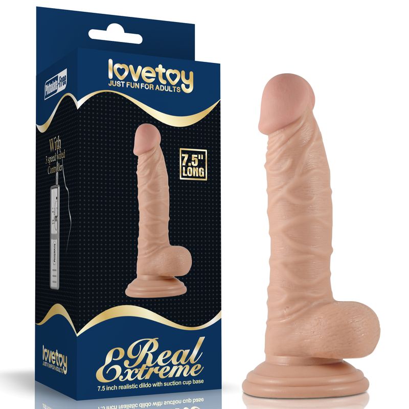 Lovetoy 7.5&quot; Real Extreme Dildo