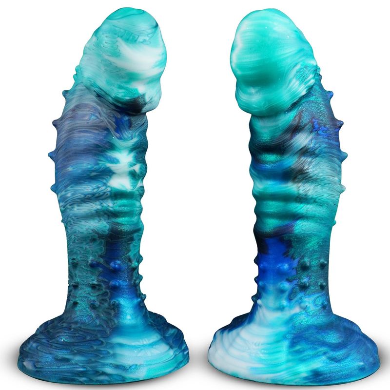 Sea Witch Fantasy Thick Dildo with Strong Suction Cup