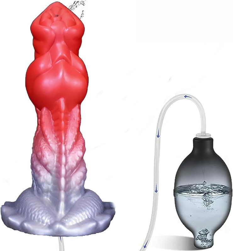 Fantasy Squirting Dragon Anal Dildo With Strong Suction Cup