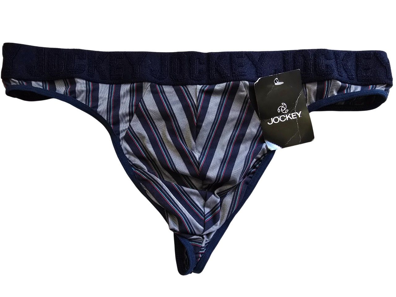 Jockey Men&#39;s G-string - Stripes, Size: XL