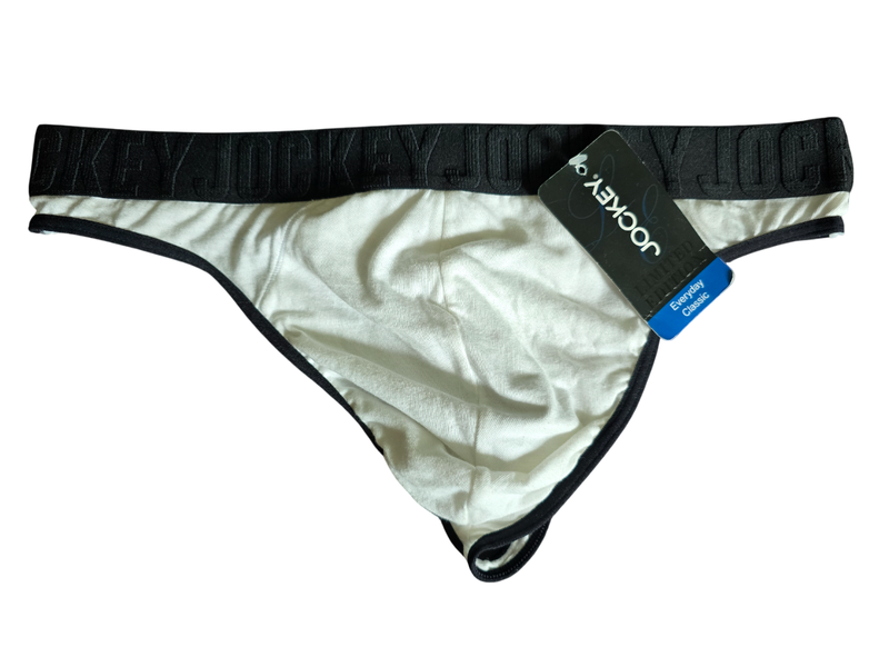 Jockey Men&#39;s G-string - White