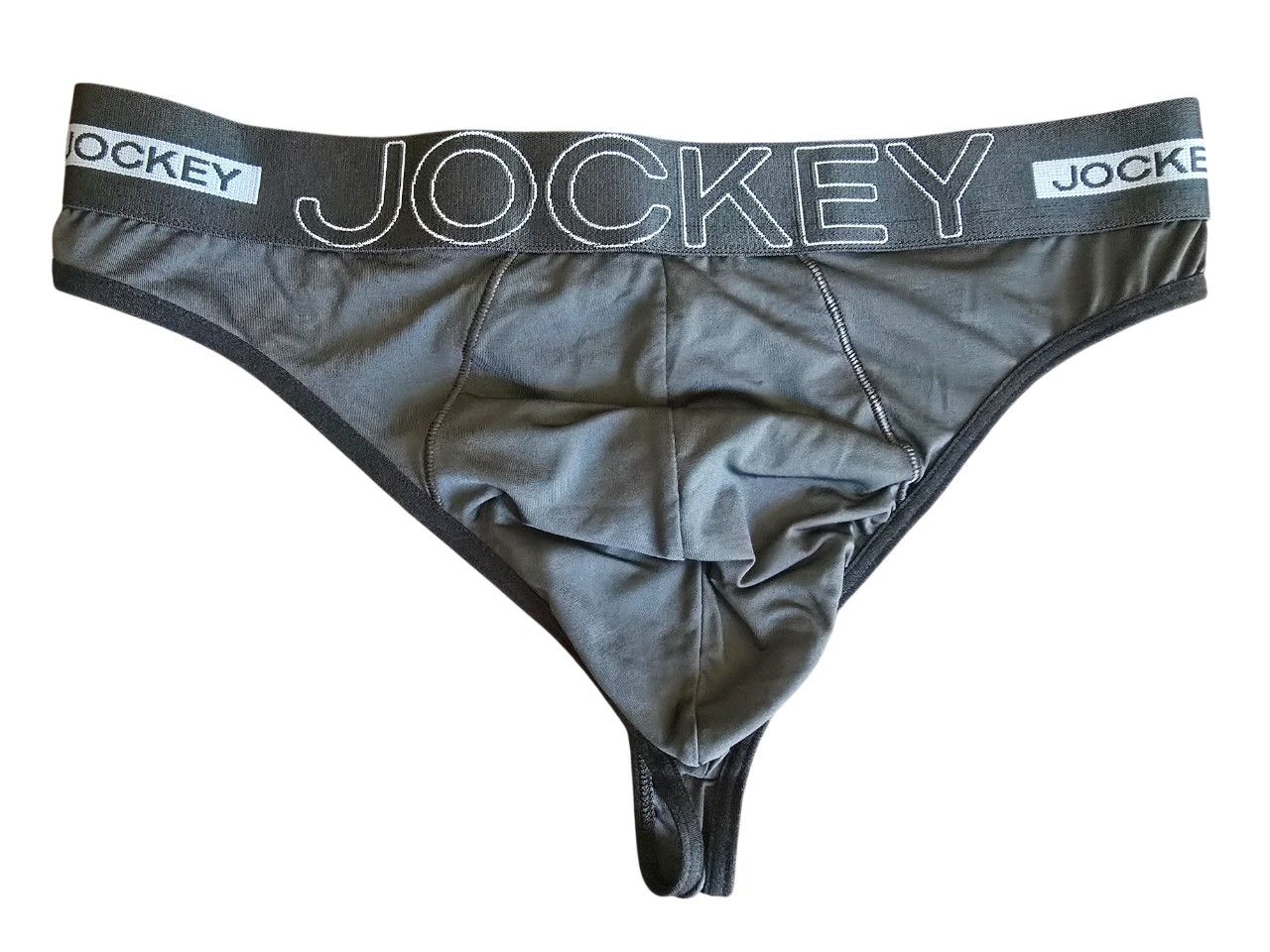 Jockey Men&#39;s G-string - Gun Metal Grey