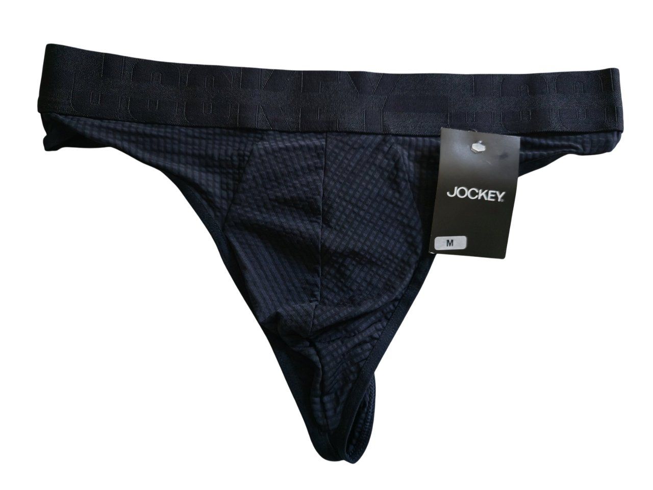Jockey Men&#39;s G-string - Black Texture