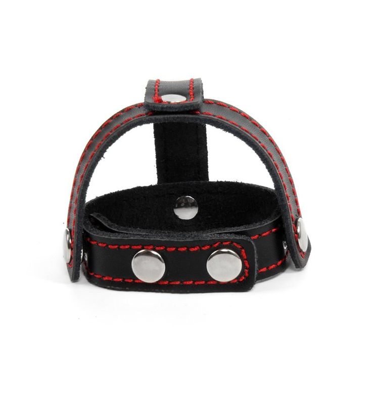 Strict Leather Snap-On Cock and Ball Harness