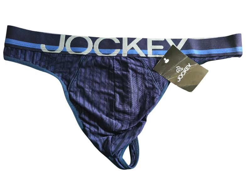 Jockey Men's G-string - Navy Texture Jockey Men's G-string - Navy Texture