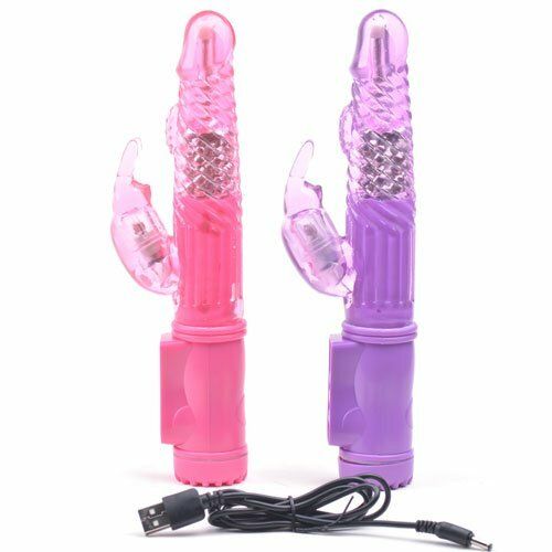 USB Rechargeable Multi Speed Rabbit G-Spot Vibrator