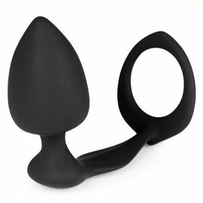 Male Plump Butt Plug With Cock Ring