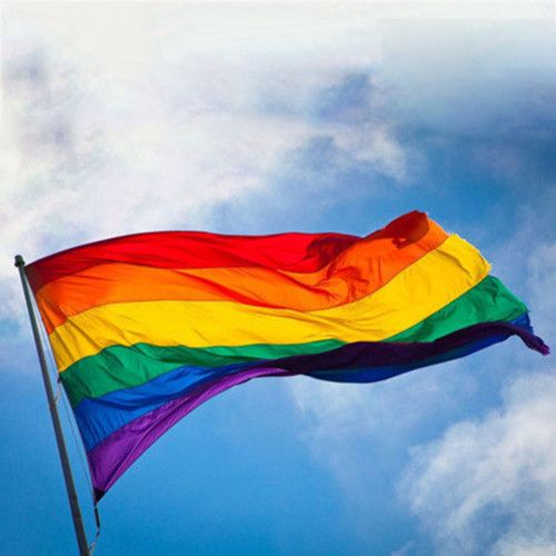 Rainbow Flag - Lesbian Gay Pride LGBT 90x150 cm