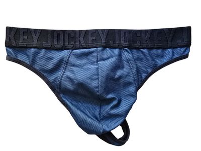 Jockey Men&#39;s G-string - Navy Embossed