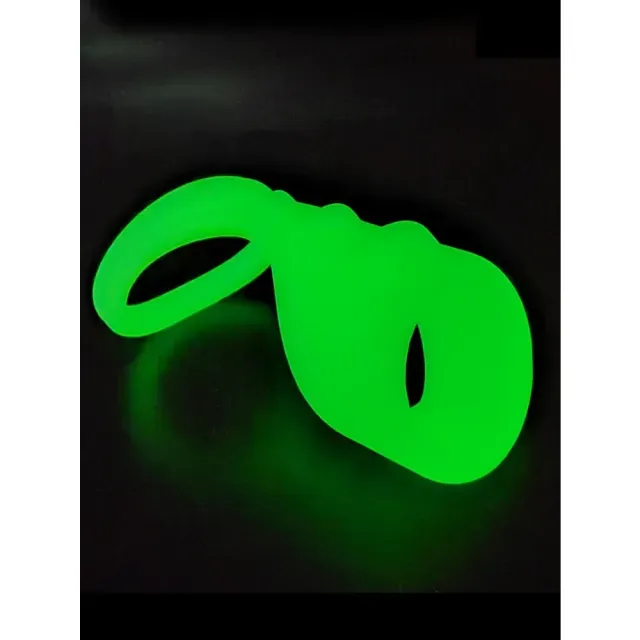 Glow-in-the-Dark Silicone Dragon Penis Delay Sleeve