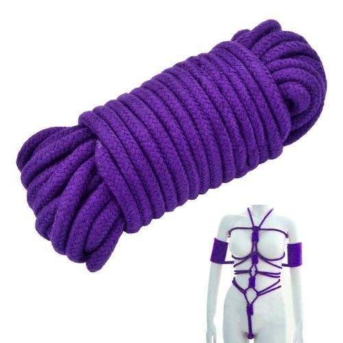 SM High Quality 10m Soft Cotton Bondage Rope | moodTime SM High Quality 10m Soft Cotton Bondage Rope | moodTime