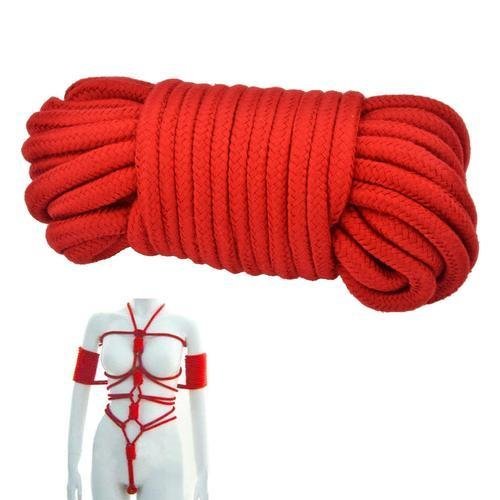 SM High Quality 10m Soft Cotton Bondage Rope | moodTime SM High Quality 10m Soft Cotton Bondage Rope | moodTime