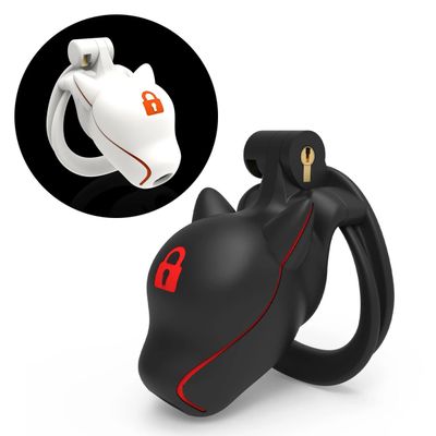 Slave Dog Head Chastity Cage Slave Dog Head Chastity Cage
