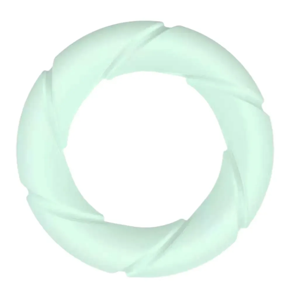 Glow-in-the-Dark Silicone Spiral Cock Ring