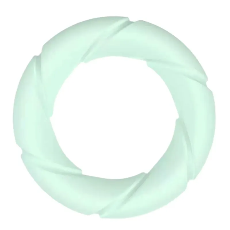 Glow-in-the-Dark Silicone Spiral Cock Ring