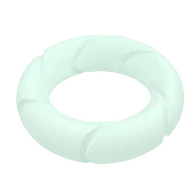 Glow-in-the-Dark Silicone Spiral Cock Ring