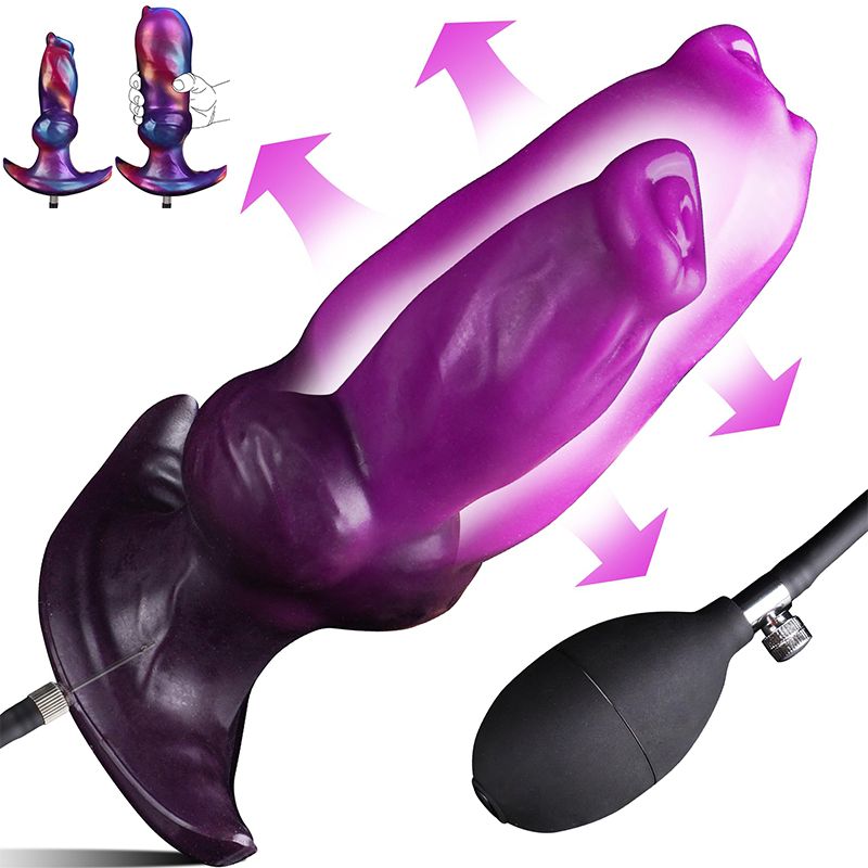 Realistic Inflatable Fantasy Anal Knot Dildo