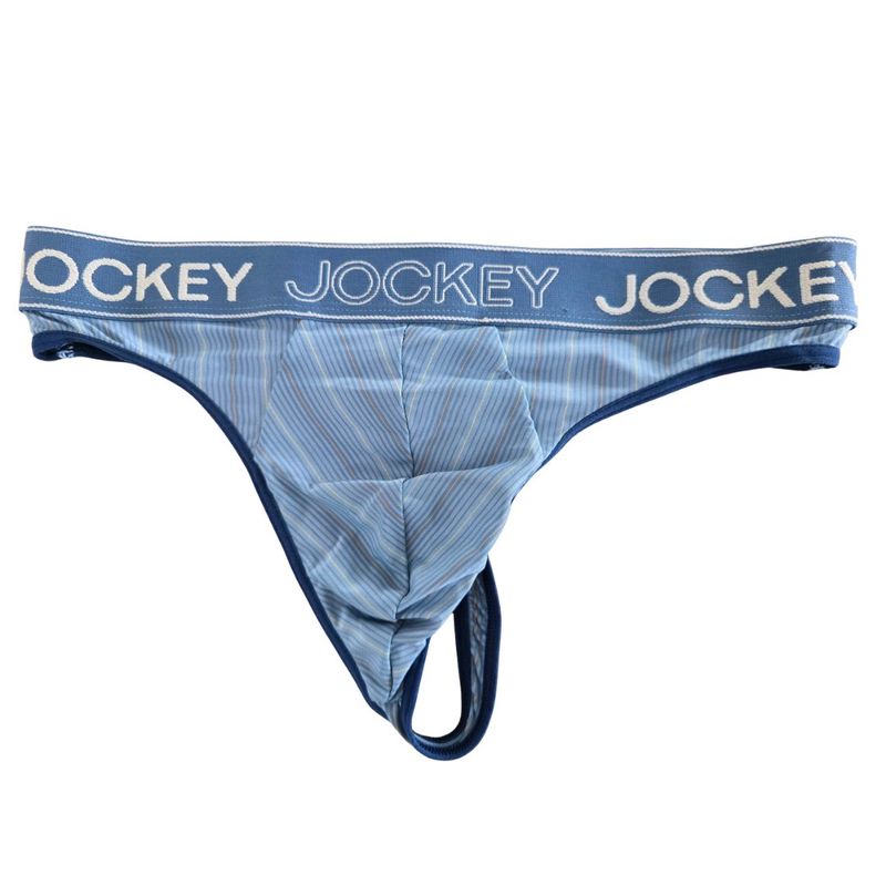 Jockey Men&#39;s G-string - Pale Stripe