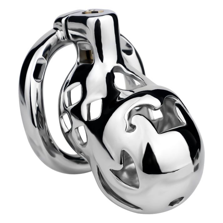Aluminum Alloy Enhance Control Clown Chastity Cage