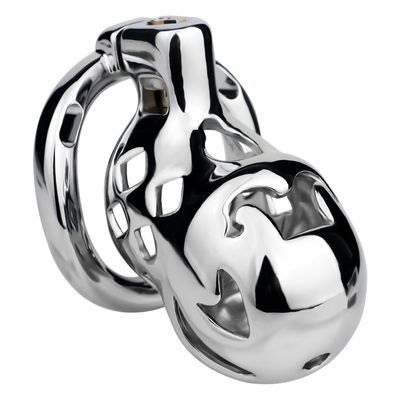 Aluminum Alloy Enhance Control Clown Chastity Cage