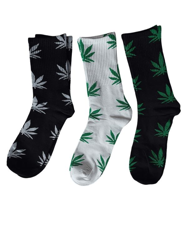 Funky Cannabis Socks for Men Or Women
