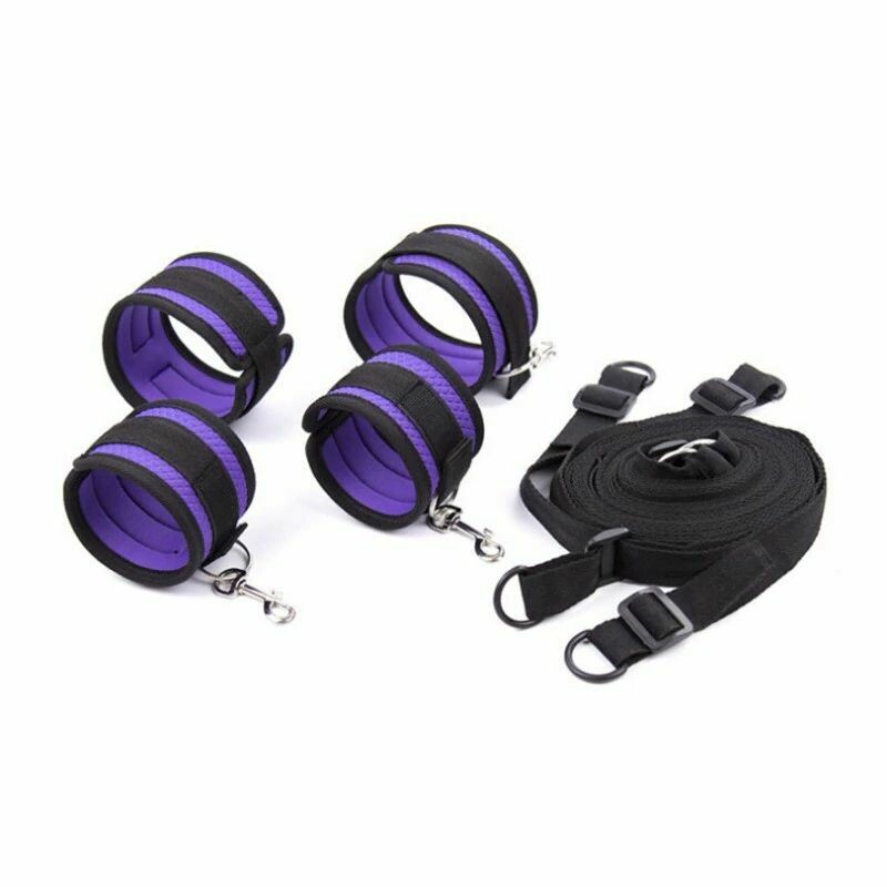 Under Bed Sex Bondage Restraints - Handcuffs Ankle Cuffs Adult Sex Game