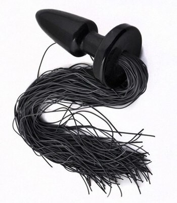 Soft Rubber Tail Anal Butt Plug