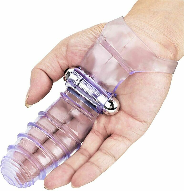 Finger Sleeve Vibrator Female Masturbator