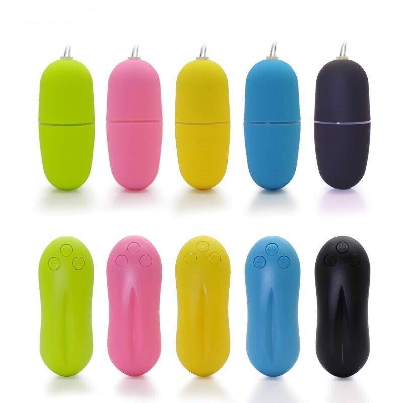 Wireless Remote Control Vibrating Egg - 20 Speed Yellow