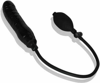 Inflatable Lifelike Penis Anal Plug Unisex Masturbation