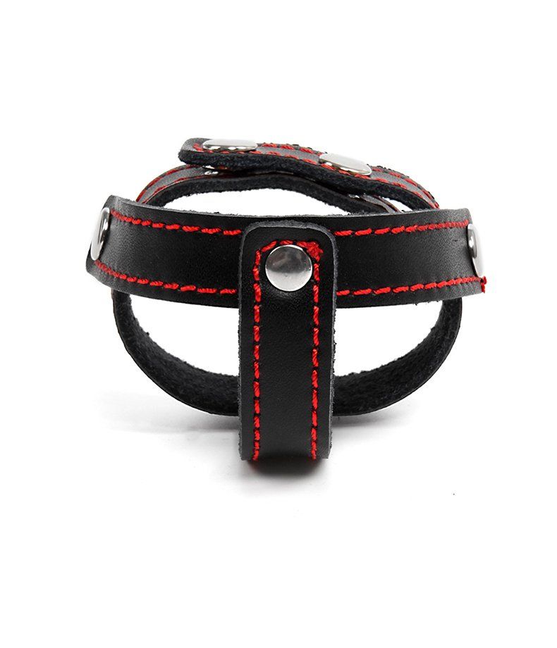 Strict Leather Snap-On Cock and Ball Harness