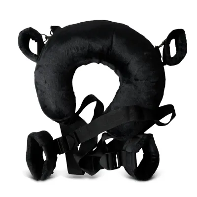 Sex Neck Pillow - Fetish Open Legs And Cuffs Bondage