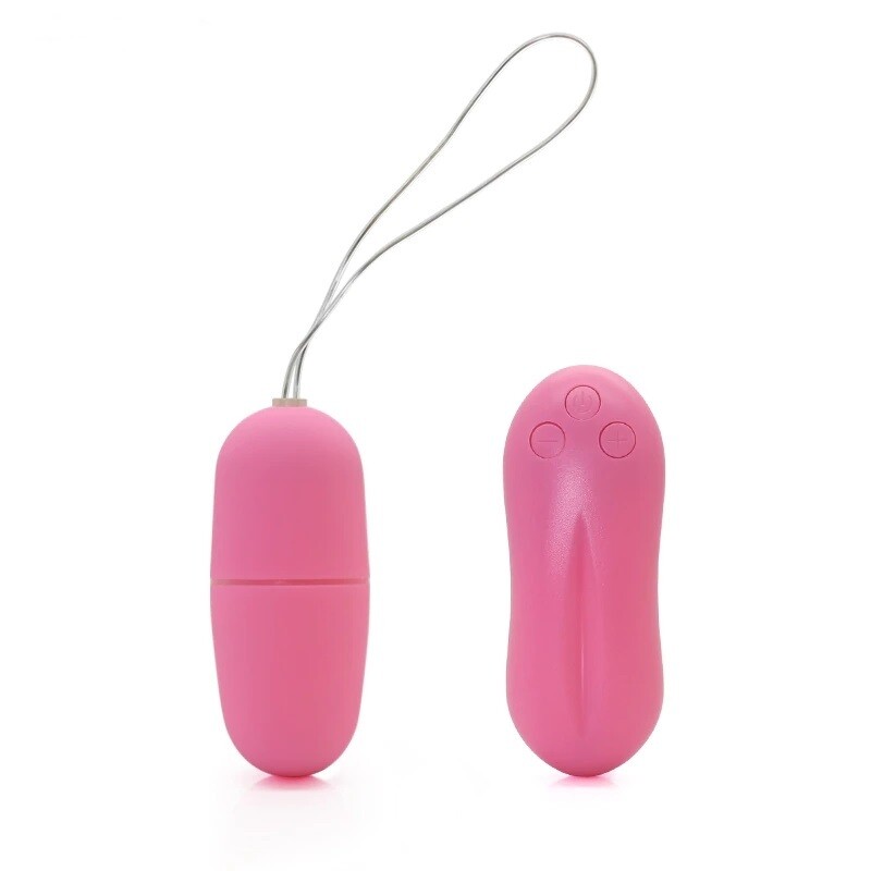 20 Speed Wireless Remote Control Vibrating Egg - Pink
