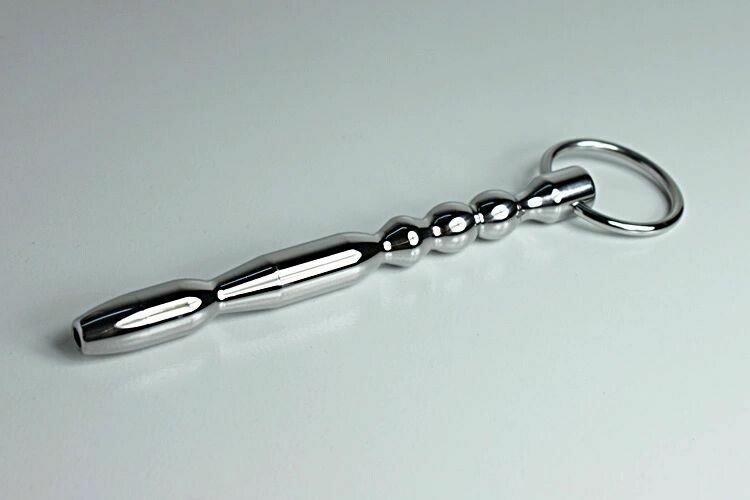 Stainless Steel Cum-Thru Male Urethral Probe